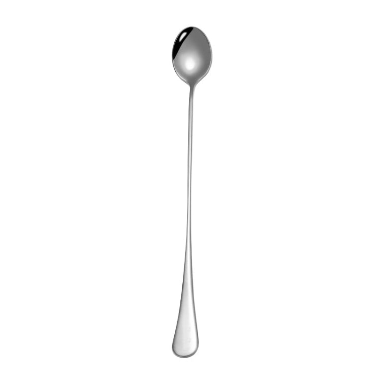 304 Stainless Steel Long Handle Thickened Pointed Spoon Coffee Ice Drink Mixing Spoon, Stainless Steel Color, Titanium Gold, Rose Gold, Colorful, Titanium Black