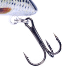 HENGJIA 2.5cm 1.5g 부유 수중 작은 뚱뚱한 미세 물체 미니 3D 프린팅 루어 미끼