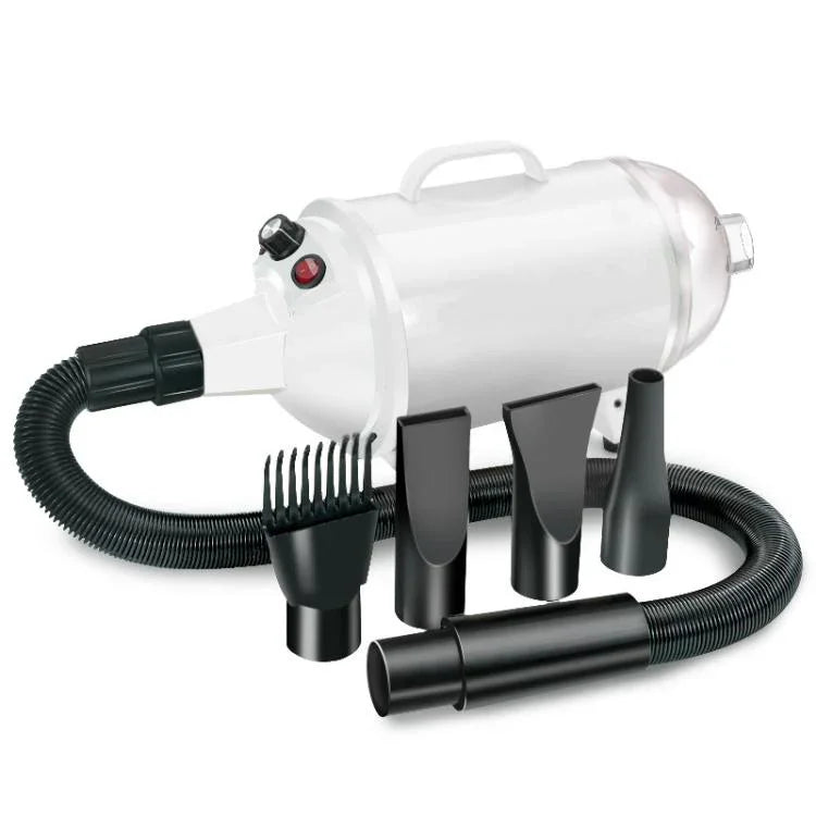 2100W 강아지 드라이어 무단계 속도 반려동물 털 송풍기 진공 청소기 포함, 220V 영국 플러그, 220V 유럽 플러그, 220V 호주 플러그, 110V 미국 플러그