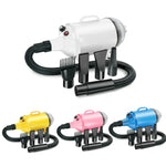 2100W 강아지 드라이어 무단계 속도 반려동물 털 송풍기 진공 청소기 포함, 220V 영국 플러그, 220V 유럽 플러그, 220V 호주 플러그, 110V 미국 플러그