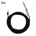 Sennheiser HD518 / HD558 / HD598 / M40X / M50X 헤드셋 업그레이드 케이블, 1.2m, 2m