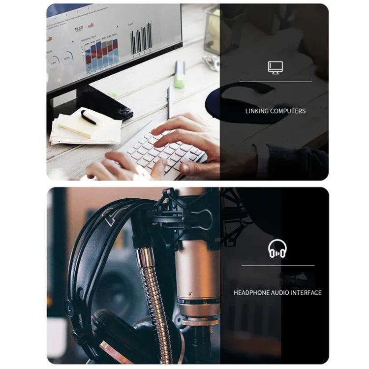 Sennheiser HD518 / HD558 / HD598 / M40X / M50X 헤드셋 업그레이드 케이블, 1.2m, 2m