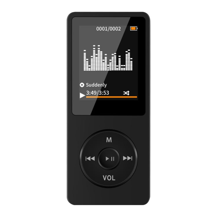 블루투스 MP3/MP4 학생용 워크맨 음악 플레이어 전자책 재생, 메모리 카드 없음, 8GB 메모리 카드 포함, 16GB 메모리 카드 포함, 32GB 메모리 카드 포함, 64GB 메모리 카드 포함