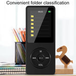 블루투스 MP3/MP4 학생용 워크맨 음악 플레이어 전자책 재생, 메모리 카드 없음, 8GB 메모리 카드 포함, 16GB 메모리 카드 포함, 32GB 메모리 카드 포함, 64GB 메모리 카드 포함
