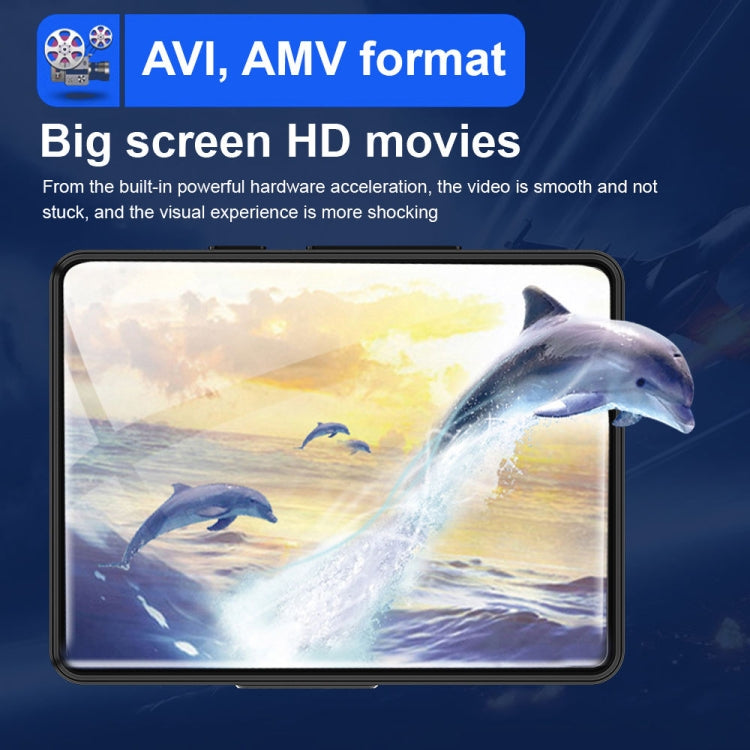 MP3 음악 플레이어 블루투스 5.0 전자책 녹음기 MP4 워크맨, 메모리 카드 없음, 8GB, 16GB, 32GB, 64GB, 128GB