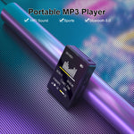 MP3 음악 플레이어 블루투스 5.0 전자책 녹음기 MP4 워크맨, 메모리 카드 없음, 8GB, 16GB, 32GB, 64GB, 128GB