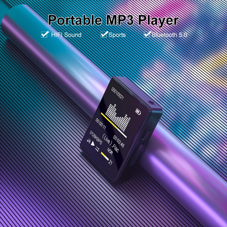 MP3 음악 플레이어 블루투스 5.0 전자책 녹음기 MP4 워크맨, 메모리 카드 없음, 8GB, 16GB, 32GB, 64GB, 128GB
