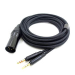 Beyer T1(2세대/3세대) T5 / Amiro 밸런스드 헤드폰 케이블, 3.5mm+6.35mm 어댑터, 4 코어 XLR 헤드