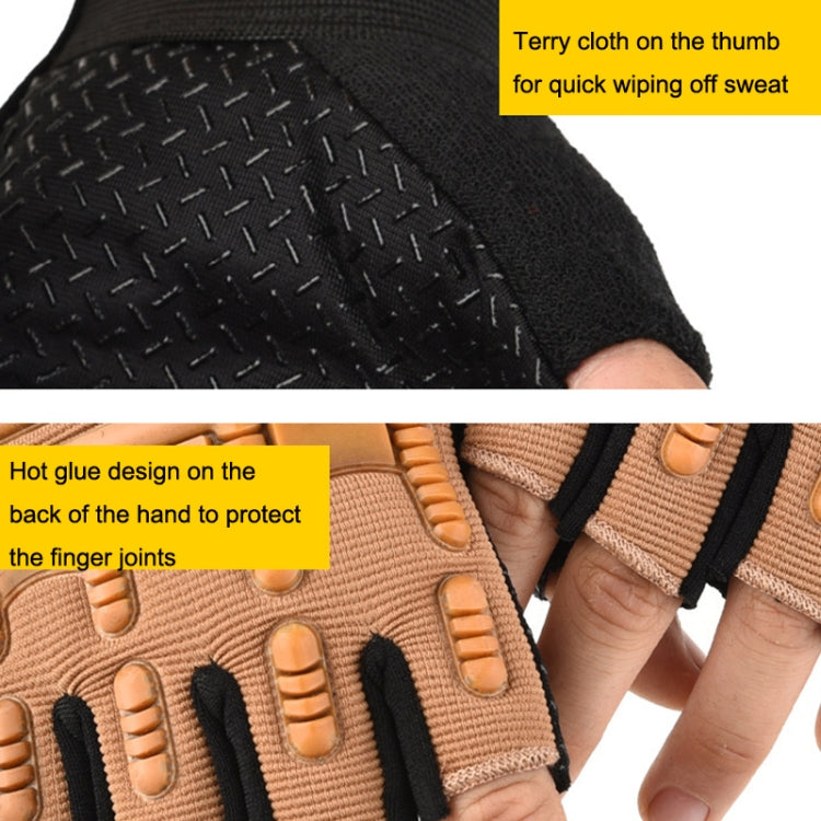 야외 라이딩 밸런스 휠 스케이팅 군사 훈련용 어린이 반장갑, M, L