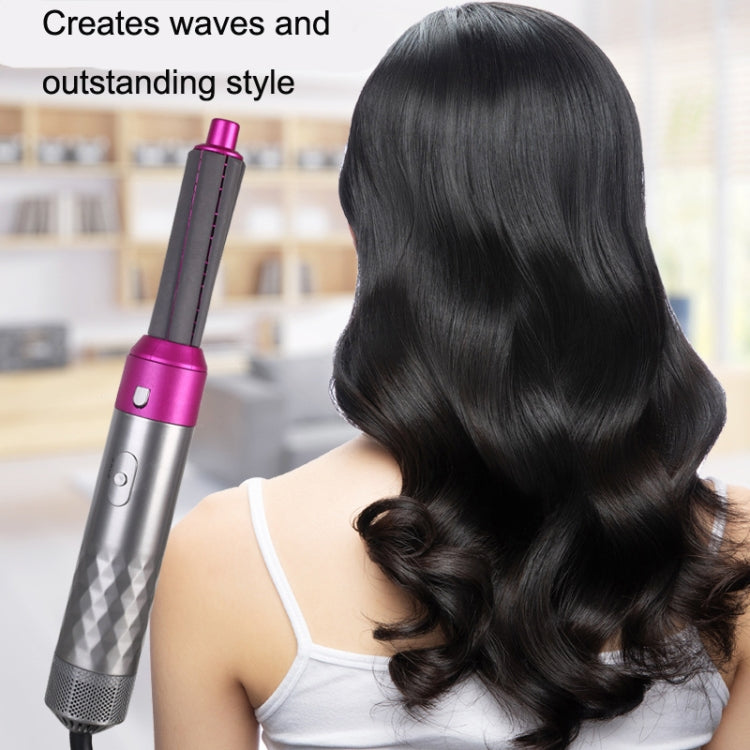 5 In 1 Hot Air Comb Automatic Curling Iron Curling & Straightening Hair Styling Comb Hair Dryer, EU Plug, UK Plug, US Plug