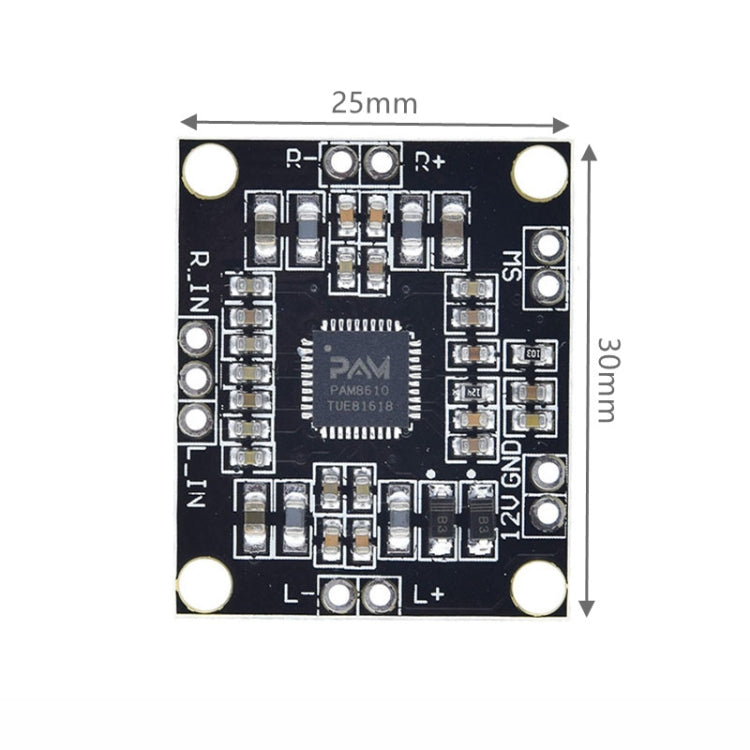 XH-M181 PAM8610 디지털 파워 앰프 보드 2x15W 2채널 앰프 보드, 2x15W 2채널