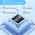 ANBERNIC RG405V 4+256G 10000 게임 휴대용 게임 콘솔 4인치 IPS 화면 Android 12 시스템 T618 64비트 게임 플레이어, 4+256G