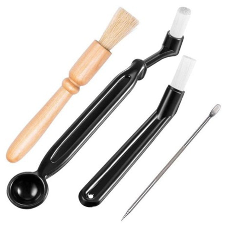 커피 머신 청소 세트 커피 그라인더 브러시, 5-in-1 A형, 4-in-1 B형, 3-in-1 C형, 4-in-1 D형, 4-in-1 E형, 4-in-1 F형, 14-in-1 G형, 4-in-1 H형