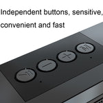 RGB 컬러풀 조명 효과 데스크탑 롱 USB 무선 블루투스 스피커, Q6