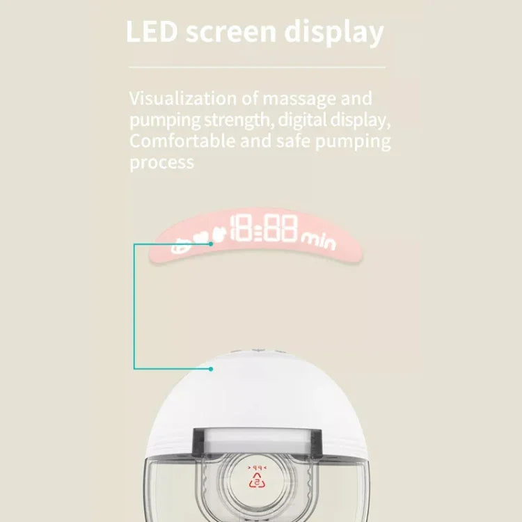 LED 디스플레이 전기 착용형 유축기, 3모드 & 12단계, S21 싱글, S21 더블