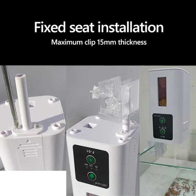 XINMA F-01 400ml 어항 자동 급식기 수족관 지능형 타이밍 대용량 어류 먹이기