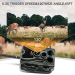 HC-801Pro 4K 4G 야외 사냥 카메라 앱 원격 휴대폰 제어로 언제든지 사진 및 비디오 보기, EU 플러그, US 플러그, AU 플러그