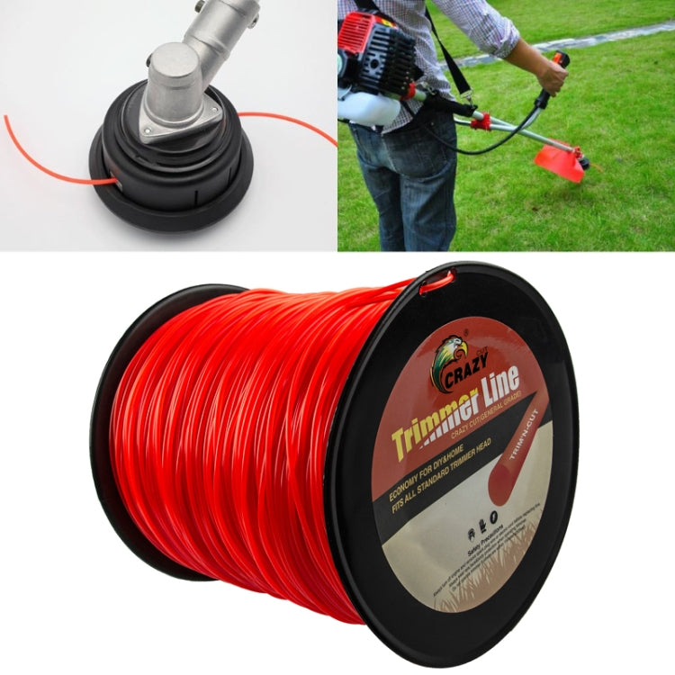 5LB 라인 샤프트 잔디 로프 나일론 제초 로프, 3.0mm 원형