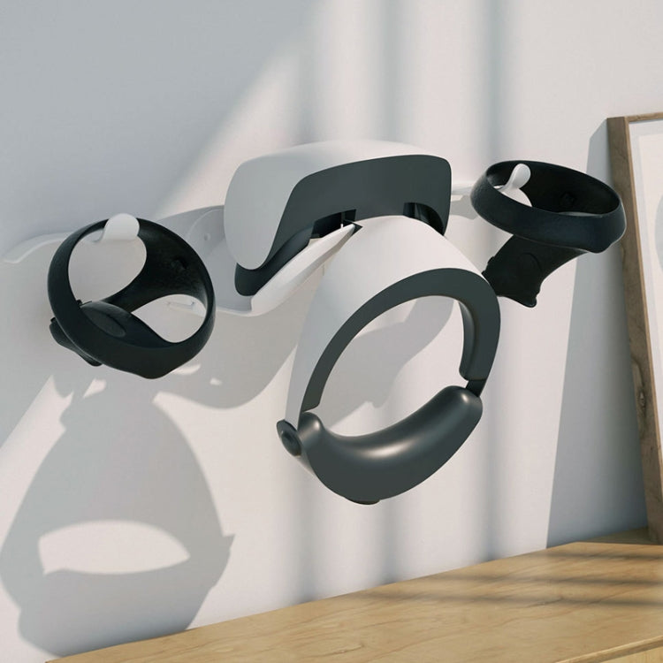 iplay 범용 VR 벽걸이 보관 거치대 Oculus Quest 3/2 Pico 4/3 PS5 VR용, HBV-Q09