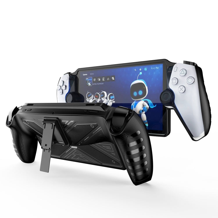 Sony PlayStation Portal TPU 보호 케이스 커버 스탠드 포함, TPU
