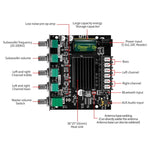 ZK-MT21 50W x 2+100W 2.1채널 블루투스 디지털 앰프 모듈, ZK-MT21