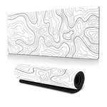 대형 추상 마우스 패드 게이머 오피스 컴퓨터 책상 매트, 300 x 600 x 2mm, 300 x 700 x 2mm, 300 x 800 x 2mm, 400 x 900 x 2mm