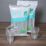 50개입 /팩 180ml 일회용 컵 투명 PP 두꺼운 항공용 물컵