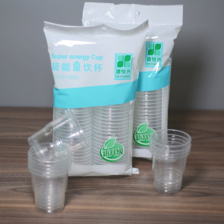 50개입 /팩 180ml 일회용 컵 투명 PP 두꺼운 항공용 물컵