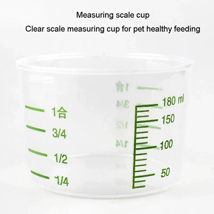 애완동물 사료 보관통 4개 스냅 강아지 사료 습기 방지 밀폐 보관통, 1.5L, 2.5L