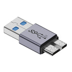 마이크로 B 수 어댑터 USB 링크 HDD 인클로저 인터페이스 변환기, USB 암 전송, 타입-C 암 전송, USB 수 전송, 타입-C 수 전송