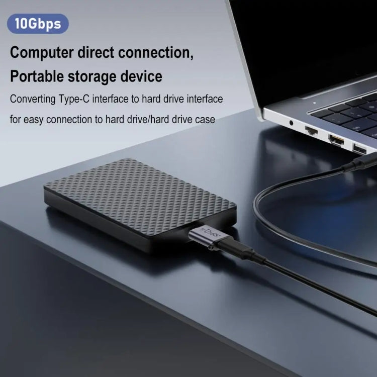 마이크로 B 수 어댑터 USB 링크 HDD 인클로저 인터페이스 변환기, USB 암 전송, 타입-C 암 전송, USB 수 전송, 타입-C 수 전송
