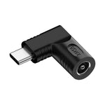 65W 암-타입-C 수 DC 전원-PD 전원 노트북 다기능 어댑터, 7.9x0.9mm A, 7.4x0.6mm B, 정사각 포트 C, 6.5x1.4mm D, 6.3x3.0mm E, 5.5x2.5mm F, 5.5x2.1mm G, 5.5x1.7mm H, 5.5x1.0mm I, 4.8x1.7mm J, 4.0x1.7mm K, 4.0x1.35mm L, 4.5x3.0mm M