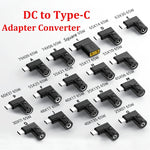 65W 암-타입-C 수 DC 전원-PD 전원 노트북 다기능 어댑터, 7.9x0.9mm A, 7.4x0.6mm B, 정사각 포트 C, 6.5x1.4mm D, 6.3x3.0mm E, 5.5x2.5mm F, 5.5x2.1mm G, 5.5x1.7mm H, 5.5x1.0mm I, 4.8x1.7mm J, 4.0x1.7mm K, 4.0x1.35mm L, 4.5x3.0mm M