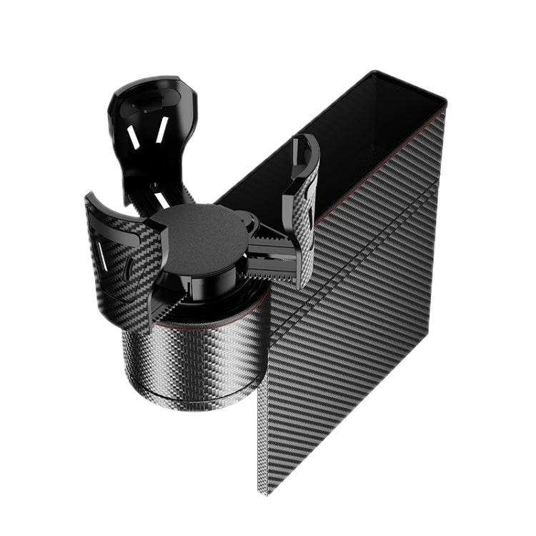 Car Seat Gap Storage Box Car Water Cup Holder Ashtray, Left Black Red, Left Carbon Fiber, Left Brown, Left Beige, Left Black, Right Black Red, Right Carbon Fiber, Right Brown, Right Beige