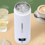 300W 500ml 전기 가열 물컵 스마트 끓임 주전자 온도 조절 주전자, SUS304 미국 플러그, SUS316 미국 플러그, SUS304 영국 플러그, SUS316 영국 플러그, SUS304 유럽 플러그, SUS316 유럽 플러그