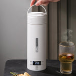 300W 500ml 전기 가열 물컵 스마트 끓임 주전자 온도 조절 주전자, SUS304 미국 플러그, SUS316 미국 플러그, SUS304 영국 플러그, SUS316 영국 플러그, SUS304 유럽 플러그, SUS316 유럽 플러그