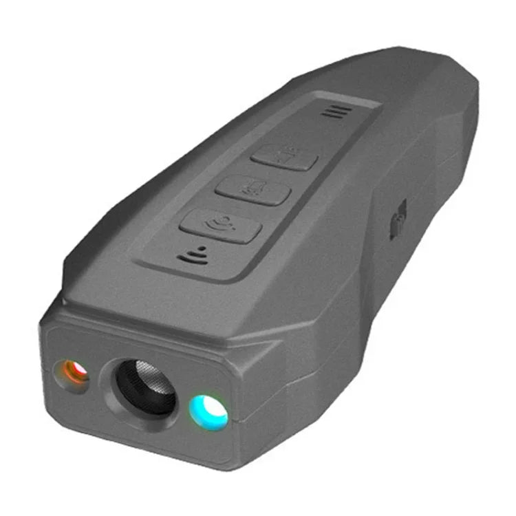 LED 점멸등 휴대용 초음파 짖음 방지 주파수 변환 반려견 훈련기, 검정+주황, 진회색, 회색+주황