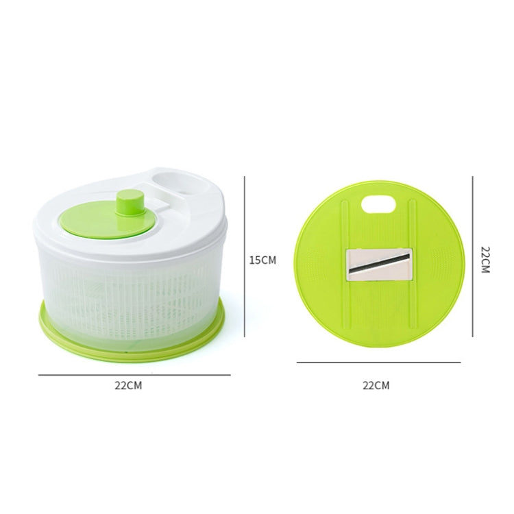 Multifunctional Vegetable Dehydrator Large Capacity Kitchen Drain Basket Household Grater Slicer, Multifunctional Dehydrator