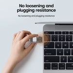 OTG 변환기 USB- SD/TF 2-in-1 다기능 투명 카드 리더기, 투명