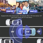 3중 녹화 1080P 카메라 HD 휴대폰 재생 차량용 블랙박스, G70