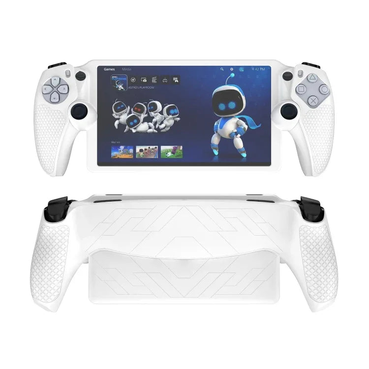 Sony PS Portal 게임 콘솔 실리콘 보호 커버 오일 스프레이 올인원 보호 케이스, 실리콘