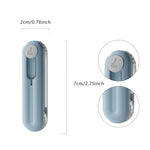 Bluetooth Earphone Cleaning Artifact Phone Dust Removal Tool Multi-Function Cleaning Brush, Sky Blue, Grey