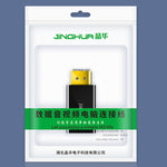 JINGHUA DP 수- HDMI 암 어댑터 비디오 오디오 커넥터, 1080P 범용 버전, 4K 범용 버전