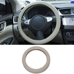 Car Silicone Protective Cover Wear Resistant Non-Slip Tire Pattern Driving Grip Sleeve, For 36cm-40cm Diameter Steering Wheel