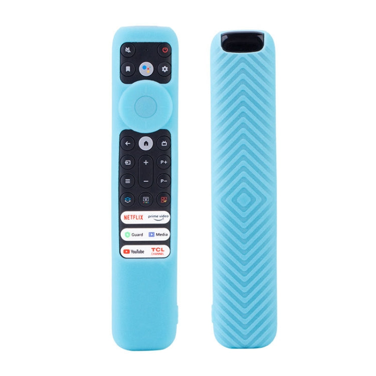 TCL RC902V 리모컨 보호 케이스 FMR1/FAR2/FMR4 범용 실리콘 충격 방지 커버, 20.9 x 4.3 x 1.7cm