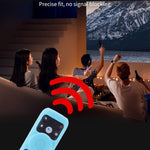 TCL RC902V 리모컨 보호 케이스 FMR1/FAR2/FMR4 범용 실리콘 충격 방지 커버, 20.9 x 4.3 x 1.7cm