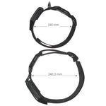 LED Display Pet Collar Rechargeable High Visibility DIY Single Color Collar