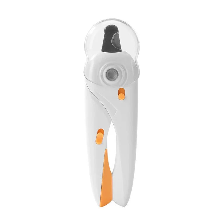 LED 애완동물 발톱깎이 개와 고양이 발톱깎이 및 발톱 광택기, 흰색, 초록색