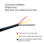 2pcs Car Fender Blade Dynamic Side Marker Lights 12V LED High Bright Daytime Running Lights, Red, White, Blue