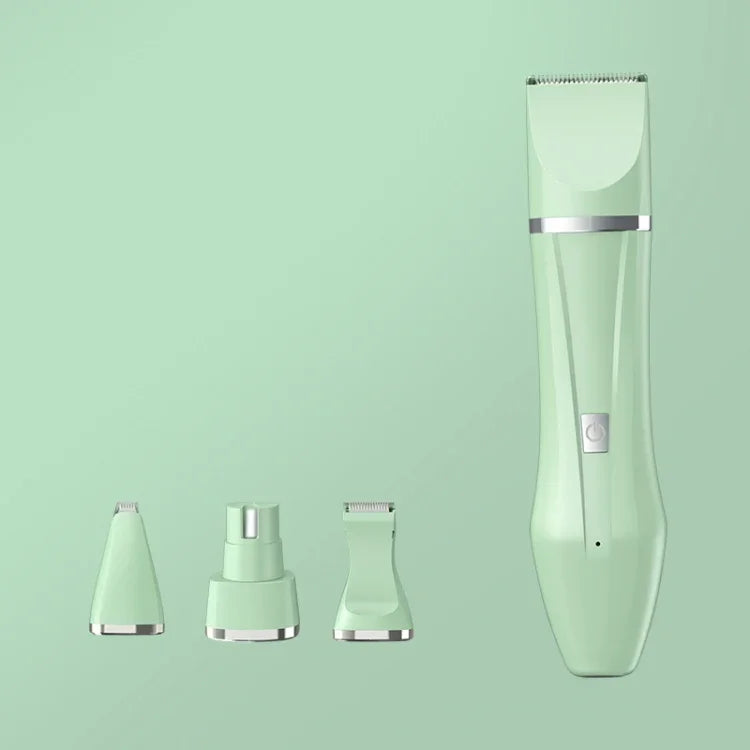 다기능 반려동물 전기 이발기 고양이 및 개 털 클리퍼, 2-in-1 그린, 2-in-1 화이트, 3-in-1 그린, 3-in-1 화이트, 4-in-1 그린, 4-in-1 화이트